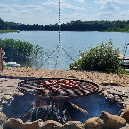 Tatarak Domki Na Mazurach - Apartament Z Duzym Tarasem Nad Jeziorem Walpusz Stare Kiejkuty 外观 照片